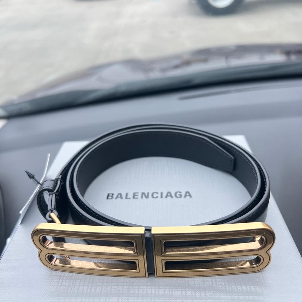 WOMEN'S BB STRETCH BELT IN BLACK